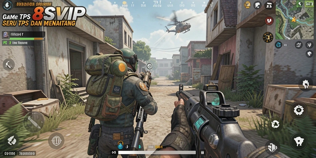 Gameplay mendebarkan dalam aksi TPS yang seru.
