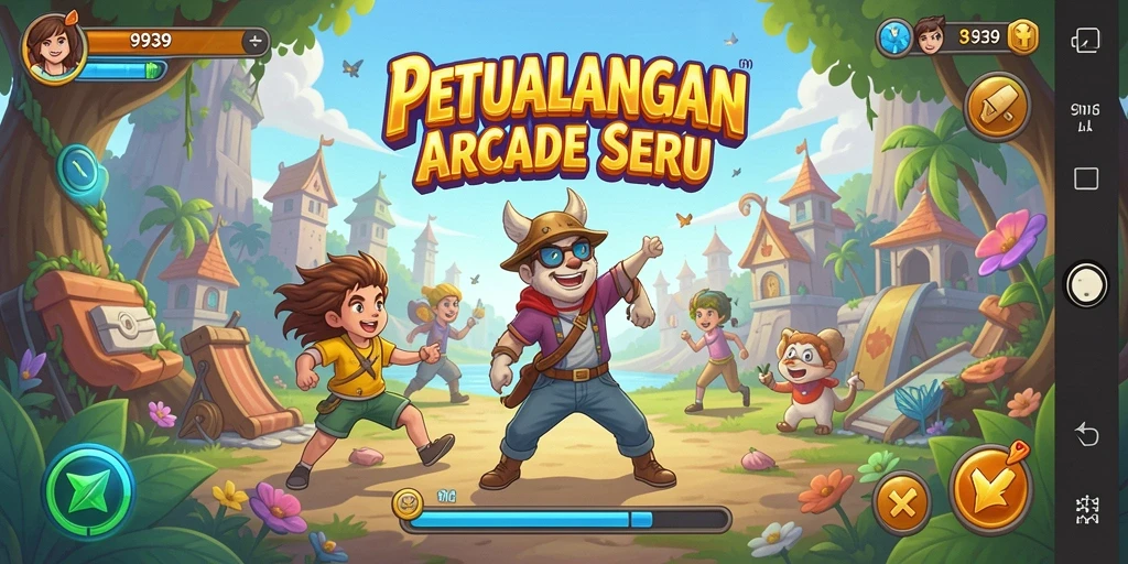 Gameplay seru 9939 dengan grafis menarik dan tantangan menyenangkan.