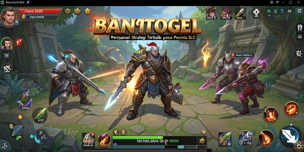 Tampilan gameplay menarik dan penuh strategi dalam BANTOGEL.