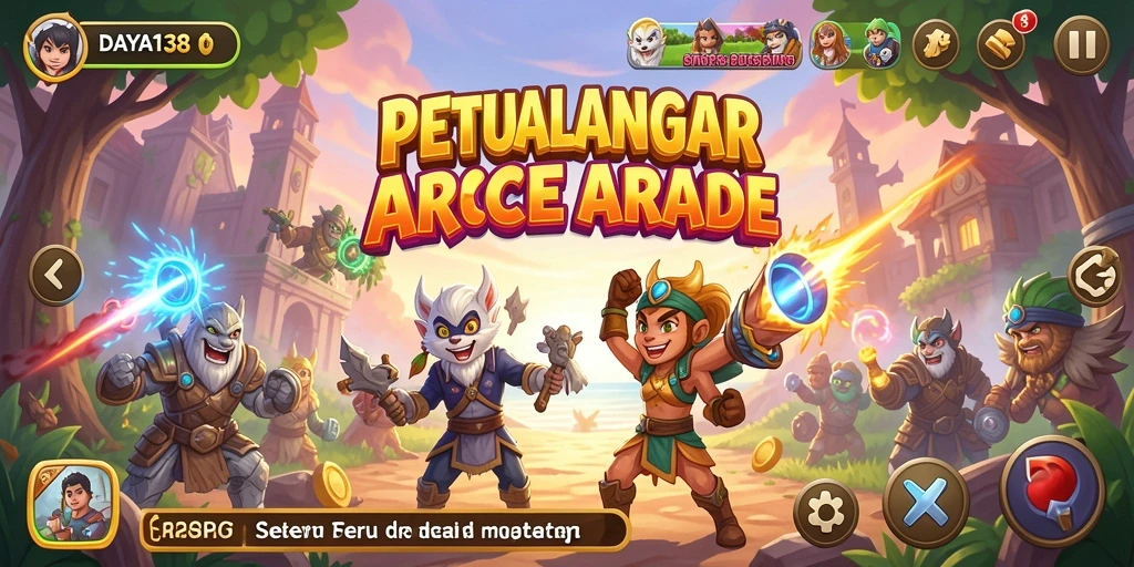 Screenshot menampilkan gameplay seru di DAYA138.