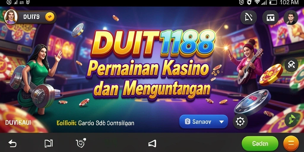 Tampilan gameplay menarik dan penuh warna di DUIT188.