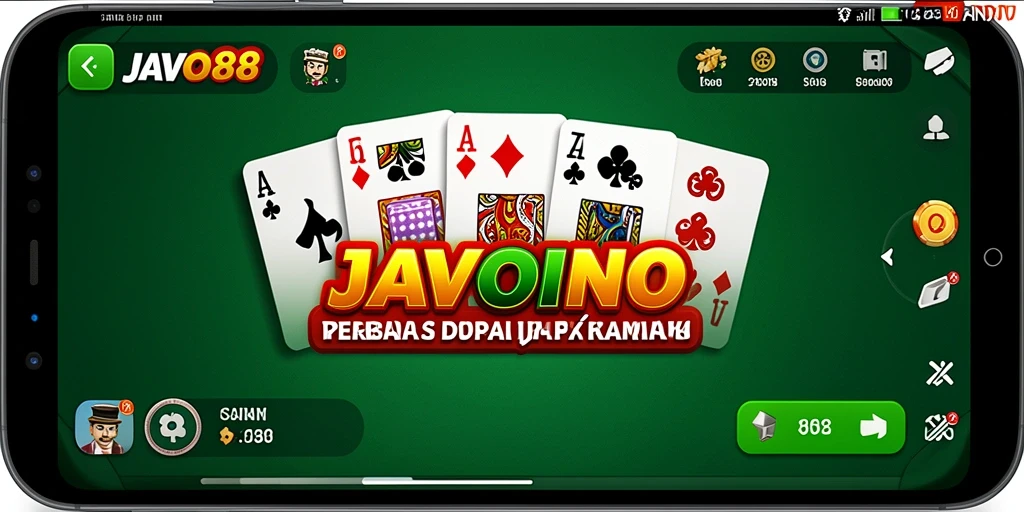 Tangkapan layar utama gameplay <strong>JAVO88</strong> menunjukkan aksi mendebarkan permainan Domino.