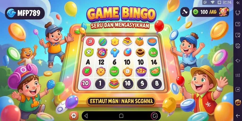 Tangkapan layar gameplay MVP789 yang menampilkan suasana permainan Bingo yang mendebarkan.