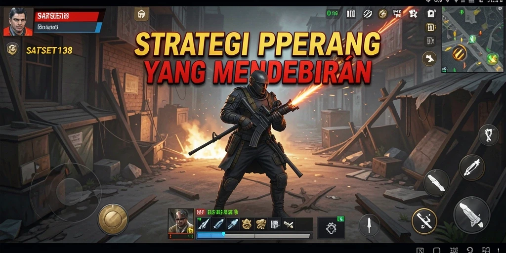Tampilan gameplay SATSET138 yang menegangkan dan penuh strategi.