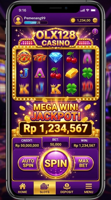 Pengguna menikmati fitur-fitur canggih olx128.